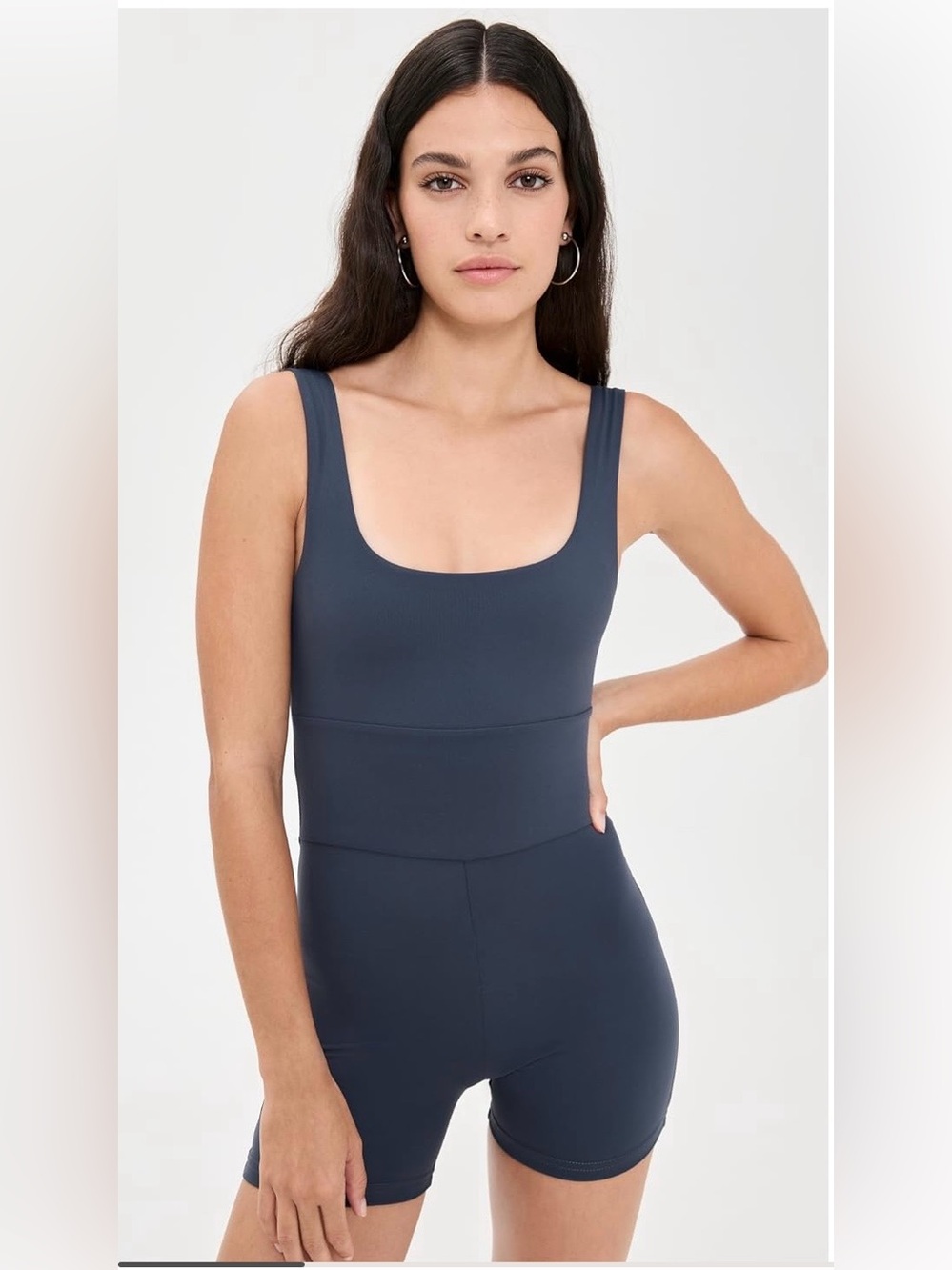 Strut -This The Jett Romper in Polo Blue